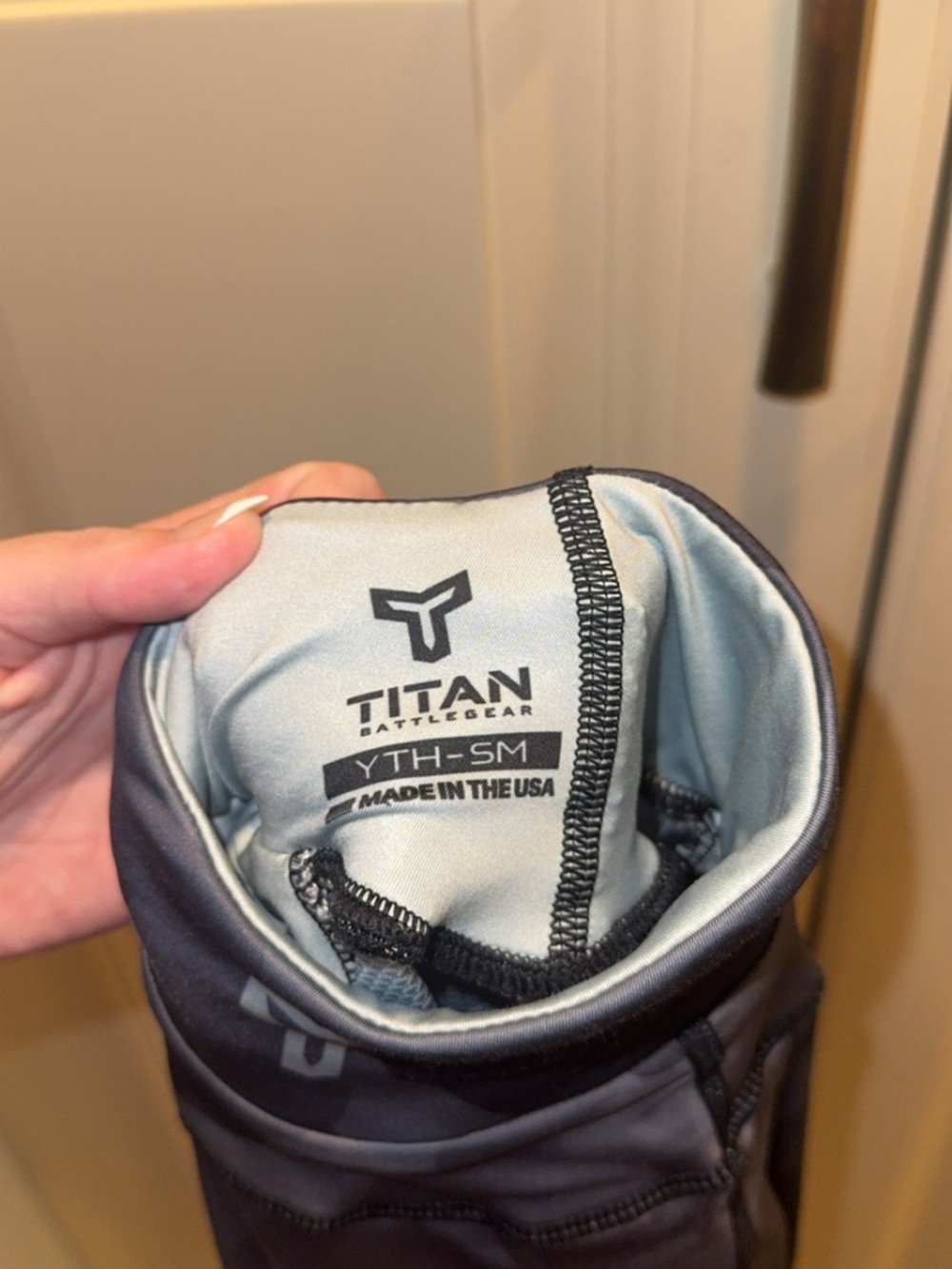 Titan Battlegear Youth Small Athletic - Black/Gray/White - Picture 3 of 8
